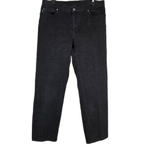 Ralph Lauren Black Straight Leg Jeans